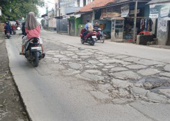 Pemkab Tangerang Segera Perbaiki Kerusakan Jalan Raya Pakuhaji