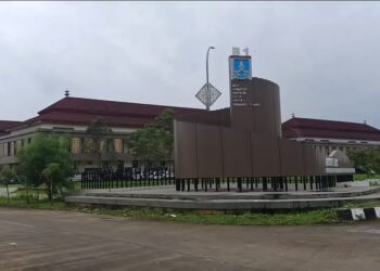 Kawasan Puspemkab Serang, tampak dari depan. (ISTIMEWA)
