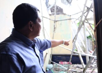 Puting Beliung Terjang Taman Adiyasa, Bupati Tangerang Turun Langsung Pastikan Penanganan Cepat