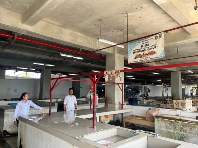 Pedagang daging di Serang mogok berjualan, akibat harga daging sapi naik. (ISTIMEWA)