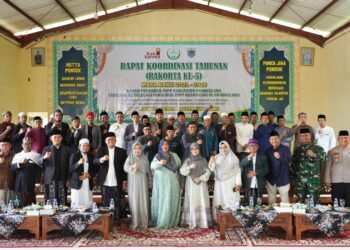 RAKORTA FSPP PANDEGLANG - FSPP Pandeglang gelar Rakorta ke-5, dengan menetapkan berbagai program unggulan, di Ponpes Kun Karima, Kecamatan Majasari, Kabupaten Pandeglang, Sabtu (24/1/2026). (ISTIMEWA)
