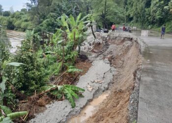 PUPR Lebak Catat 12 Ruas Jalan Terdampak Longsor Akibat Hujan