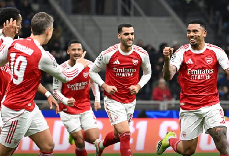 Arsenal Dominan di Kandang Inter Milan