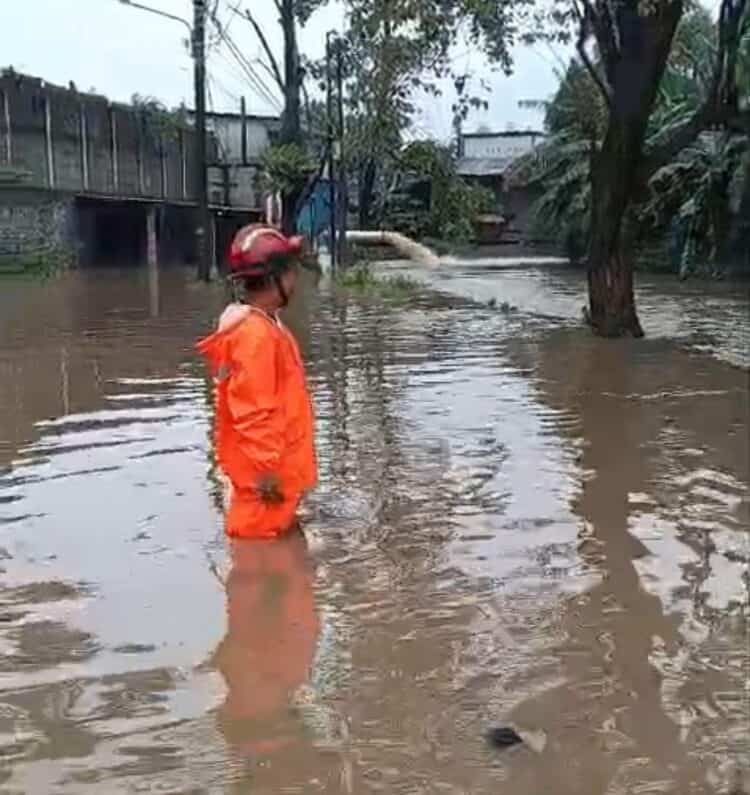 Bertambah, Hujan Rendam 18 Titik di Kota Tangerang, Empat Pohon Tumbang