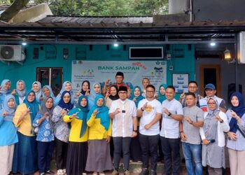 Bank Sampah Gas Berlin RW 09 Bakti Jaya Dinilai Sukses