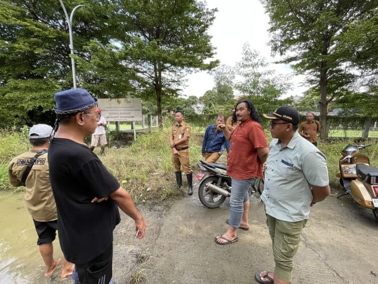 Banjir di Basecamp Jurumudi Tak Kunjung Surut, Wakil Ketua DPRD Kota Tangerang Cari Solusi