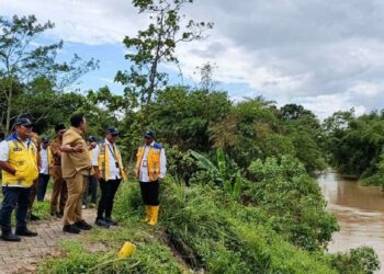 BBWSC3 Bakal Pasang Bronjong di Bibir Sungai Cidurian