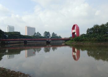 Hasil Pantauan Sementara, Kondisi Air Sungai Cisadane Tangerang Masih Aman