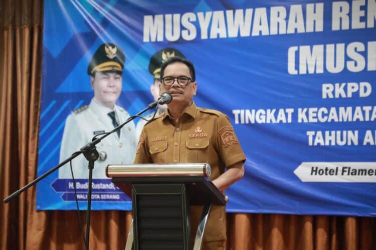 Sekertaris Daerah Kota Serang Nanang Saefudin. (DOKUMEN/SATELITNEWS.COM)