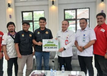 Run To Give Karang Taruna Curug Galang Rp 62,5 Juta