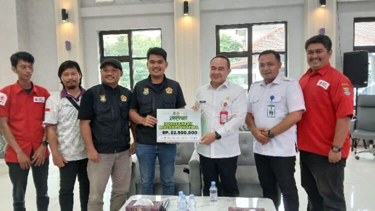 Run To Give Karang Taruna Curug Galang Rp 62,5 Juta
