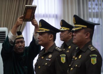 Kajari Kabupaten Tangerang Lantik Kasi Intel dan Kasi Pidum