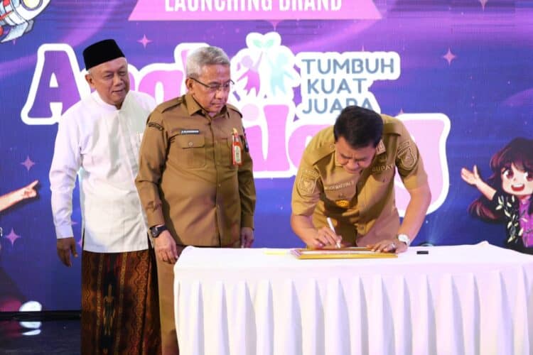 Bupati Tangerang Luncurkan Brand Anak Gemilang Tumbuh Kuat Juara