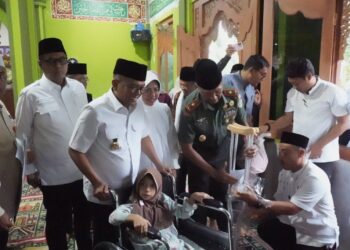 Gubernur Banten Andra Soni, safari ramadhan di Kabupaten Pandeglang, belum lama ini. (ISTIMEWA)