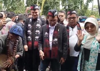 Suasana acara Tasyakuran HPN 2026, di Pendopo Bupati Pandeglang, Jumat (6/2/2026). (ISTIMEWA)