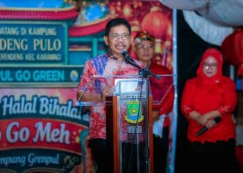 Warga Karawaci Gelar Halalbihalal Plus Festival Cap Go Meh