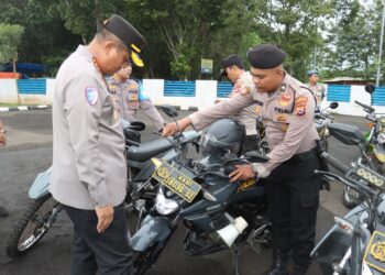 Polresta Tangerang Cek Kendaraan Dinas, Jelang Operasi Ketupat Maung 2026