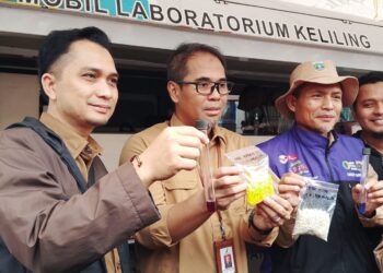 Balai Besar Pengawas Obat dan Makanan (BBPOM) Serang, menemukan tiga jenis makanan mengandung zat berbahaya beredar di Pasar Induk Rau (PIR), Kota Serang, seperti formalin dan pewarna tekstil. (ISTIMEWA)