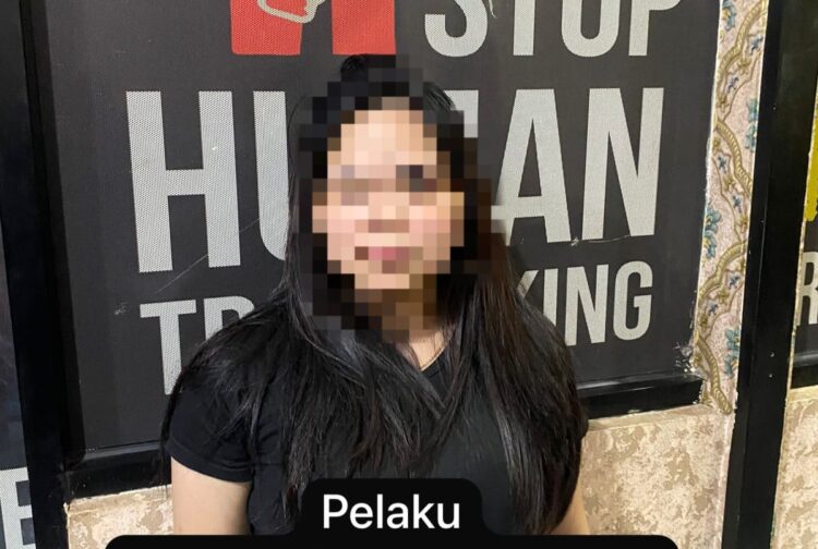 Diduga pelaku TPPO diamankan ke Mapolda Banten. (ISTIMEWA)