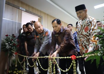 Launching Pusat Studi Kepolisian Untirta, yang digelar di Student Center Untirta Sindangsari, Serang, Rabu (11/3/2026). (ISTIMEWA)
