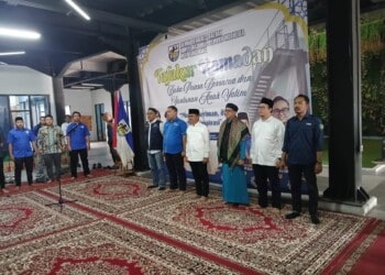 KNPI Kota Tangerang Santuni 70 Anak Yatim dan Perkuat Sinergi Pemuda di Ramadan