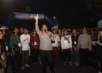Polresta Tangerang dan BEM Gelar Midnight Run