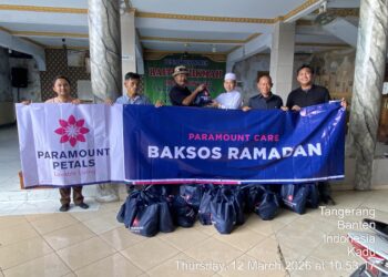 Paramount Petals Tebar Kebahagiaan Ramadan Lewat Bakti Sosial