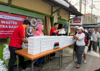 Warteg Gratis Alfamart Jangkau 60 Ribu Warga Tangerang