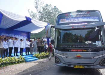 50 Bus Antar 1.860 Pemudik, Sachrudin: Selamat Berkumpul di Kampung Halaman