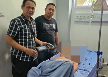 Seorang Pria di Sindangsono Diamuk Massa, Diduga Hendak Mencuri