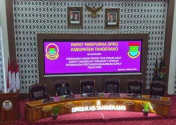 DPRD Soroti LKPJ 2025, Apresiasi Kinerja Pemkab Tangerang Disertai Catatan Strategis