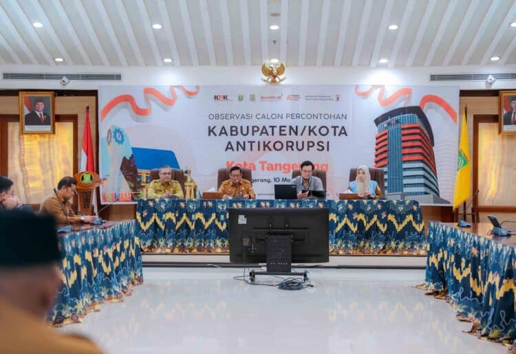 Kota Tangerang Berpeluang Jadi Percontohan Kota Antikorupsi, Ini Wanti-wanti dari KPK