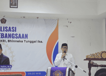 Sosialisasi 4 Pilar Kebangsaan di UNIMAR Tigaraksa, WH Tekankan Penguatan Karakter Bangsa