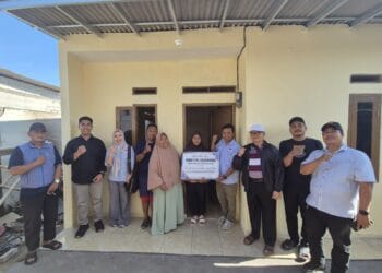Moya Indonesia Bedah Rumah Yatim Piatu di Kecamatan Sepatan