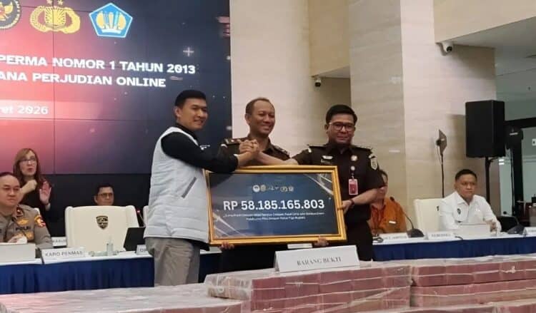 Polri Setor Rp58,1 M dari Kasus Judi Online
