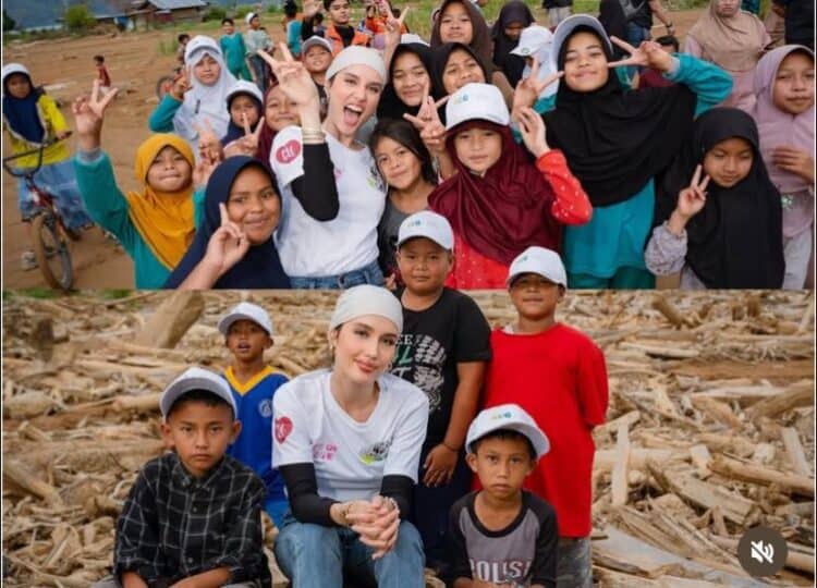 Cerita Cinta Laura Saat Bantu Korban Bencana Di Aceh