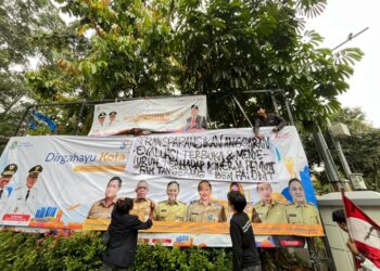 Mahasiswa Kembali Gelar Aksi di Puspem Kota Tangerang, Kritisi Program 3G hingga Banjir