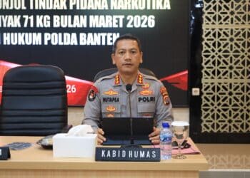 Kabid Humas Polda Banten, Kombespol Maruli Ahiles Hutapea. (ISTIMEWA)