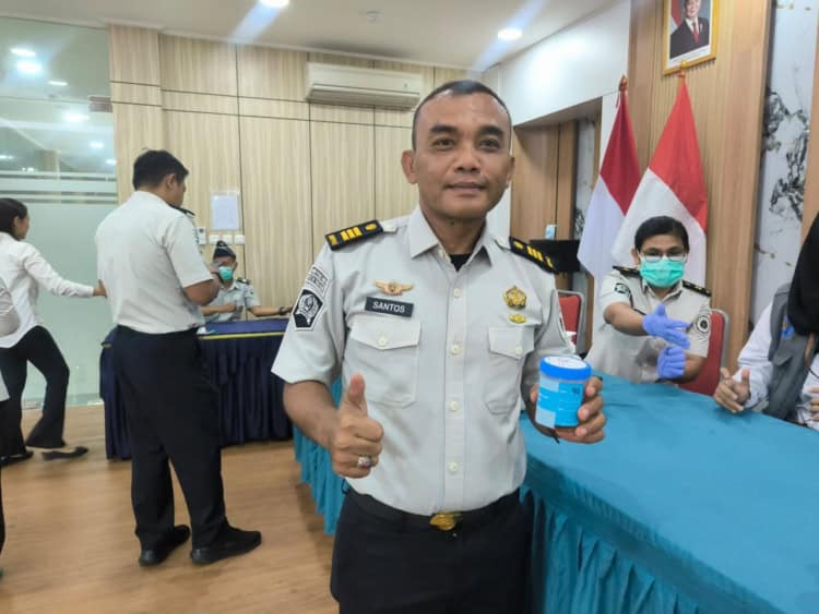 Tes Urine Massal di Rutan Tangerang, 548 Narapidana Dinyatakan Negatif Narkoba