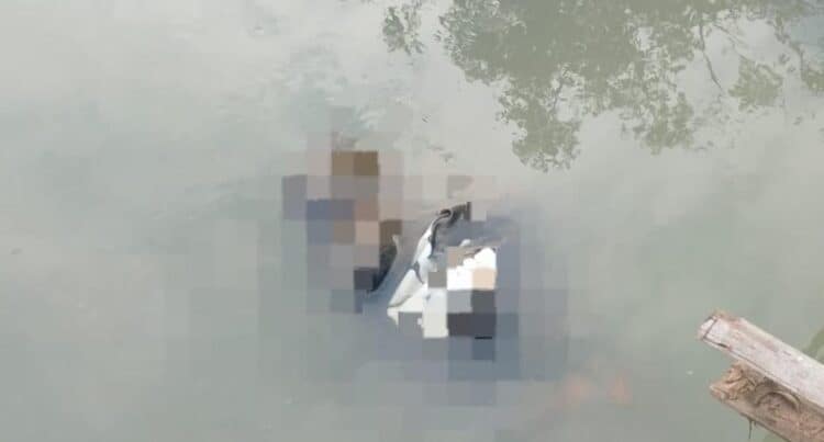 Pamit Mancing, Seorang Pria Ditemukan Tewas Mengambang di Kali Cadas Kukun