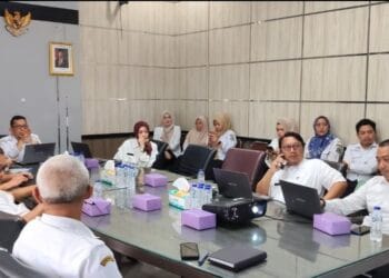 RAKOR : Tim Pergeseran Anggaran melakukan rakor terkait pembahasan pergeseran APBD Tahun Anggaran 2026. (ISTIMEWA)