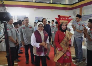 Suasana kegiatan silaturahmi IKKM Pandeglang, di gedung Grha Pancasila (GP) Pandeglang, Sabtu (18/4/2026). (ISTIMEWA)