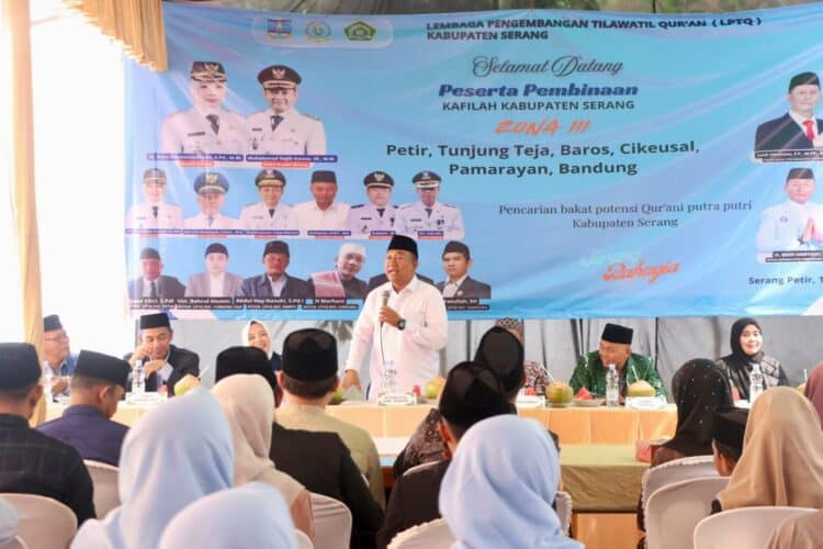 LPTQ Kabupaten Serang, lakukan pembinaan dan penjaringan calon kafilah melalui skema zonasi. (ISTIMEWA)
