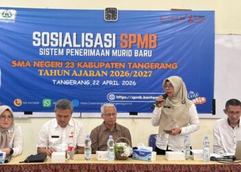 Sosialisasi SPMB 2026, SMAN 23 Kabupaten Tangerang Pastikan Transparan Tanpa Titipan