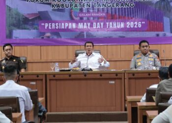May Day di Kabupaten Tangerang Diisi Olahraga dan Aksi Sosial