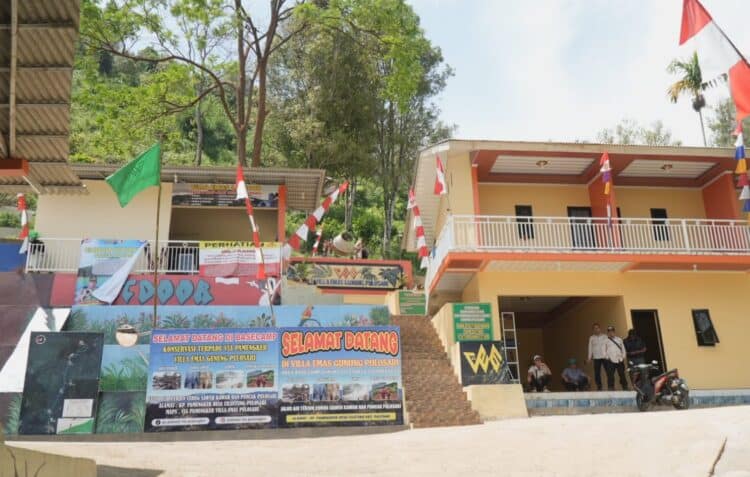 Basecamp Villa Emas Gunung Pulosari, Kecamatan Pulosari, Kabupaten Pandeglang. (ISTIMEWA)