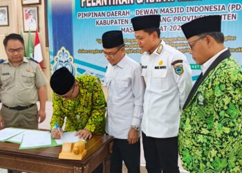 Suasana Musda DMI Kabupaten Pandeglang, di Pendopo Bupati Pandeglang, Senin (27/4/2026). (ISTIMEWA)