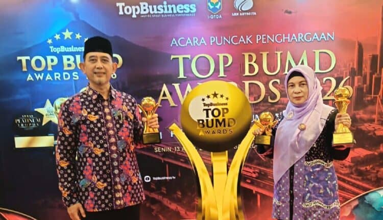 PT LKM Arta Kerta Raharja Kabupaten Tangerang Raih Penghargaan BUMD Award 2026