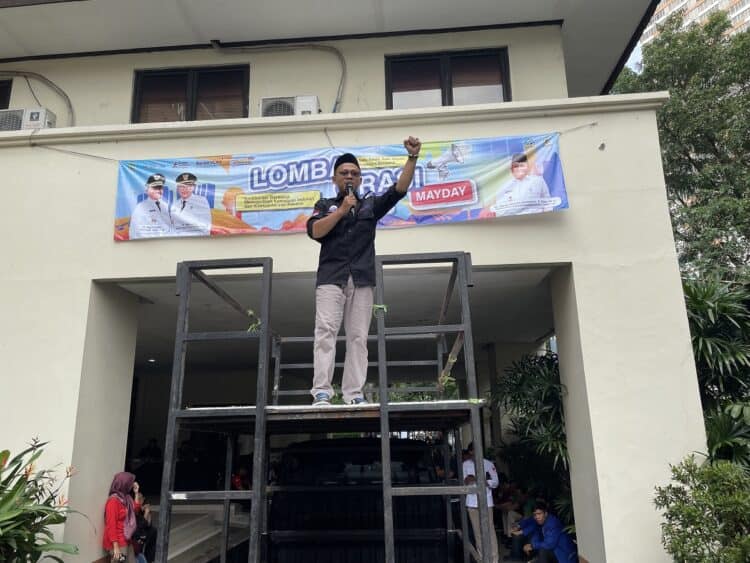 Disnaker Kota Tangerang Gelar Lomba Orasi Buruh dan Cerdas Cermat