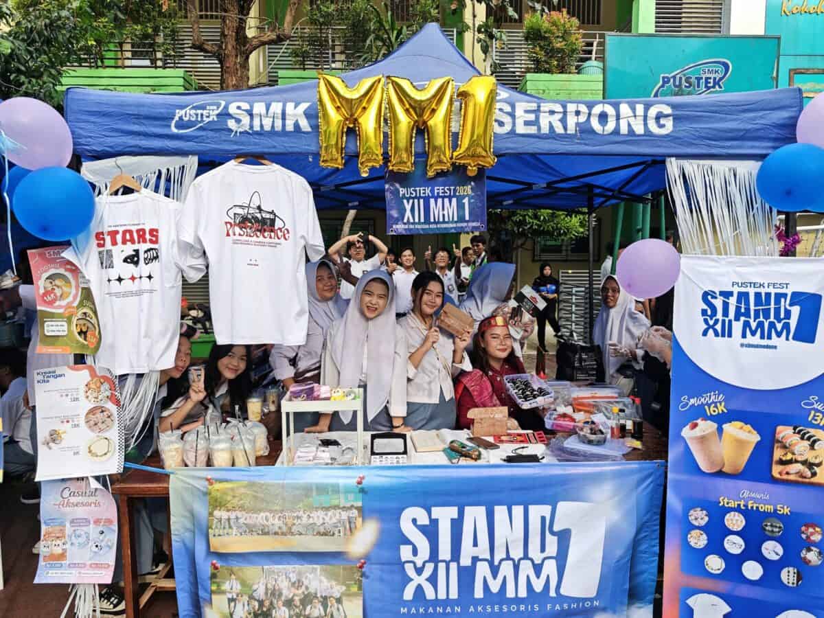  Ribuan Siswa SMK Pustek Serpong Banjiri ‘Pustek Fest 2026’